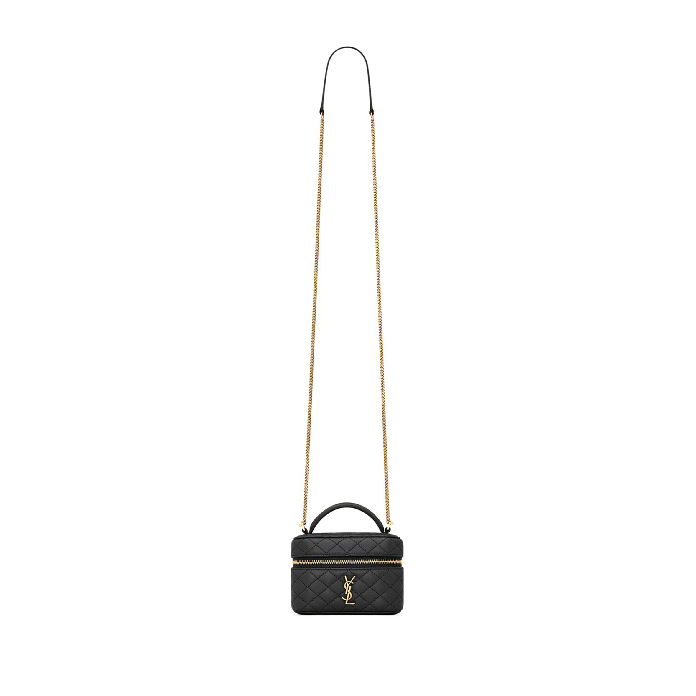 Y*L gaby micro vanity bag in lambskin 8192851el071000 (12*8*4cm)